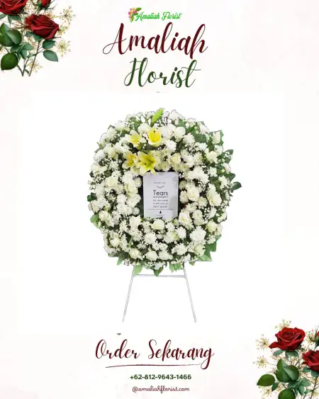 Krans Bunga Duka Nagri Kaler