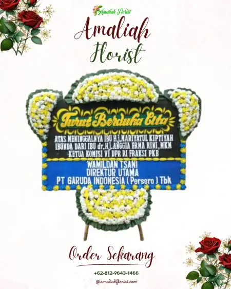 Papan Bunga Duka Nagri Kaler